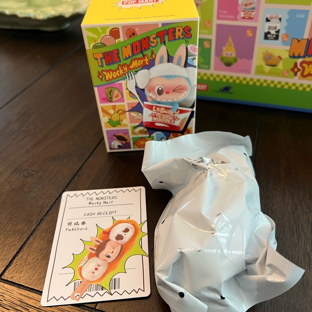 The Monsters Wacky Mart (Labubu) - OPEN confirmed boxes - see pictures